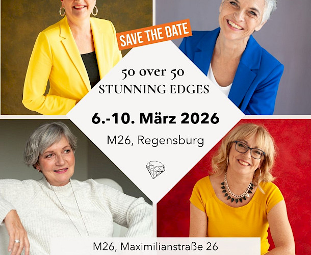 Fotoausstellung "50 over 50 - STUNNING EDGES" 6.-10. März 2026 in Regensburg